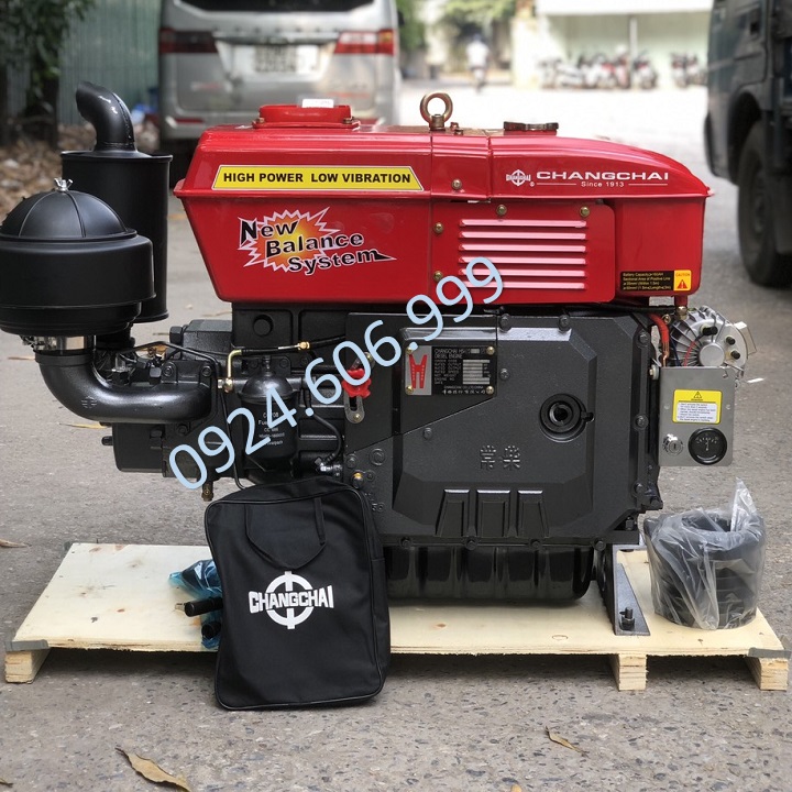 Động Cơ Chạy Dầu 36HP Changchai EH36N (D36 Gió)