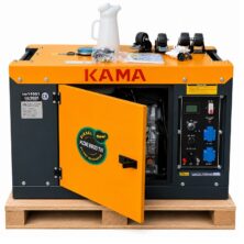 Máy Phát Điện Chạy Dầu 6Kw Kama KDE8800TN