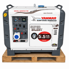 Máy Phát Điện 5Kw Chạy Dầu Yanmar YM7500DGS