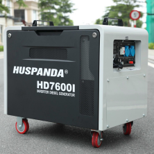 Máy Phát Điện Chạy Dầu Inverter 6Kw Huspanda HD7600I