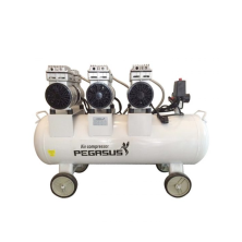 Máy Nén Khí Không Dầu Giảm Âm Pegasus  4.5HP TM-OF1100x3-180L