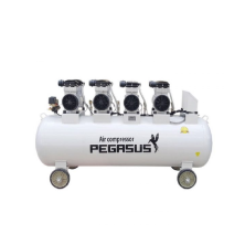 Máy Nén Khí Không Dầu Giảm Âm Pegasus 6HP TM-OF1100X4-500L