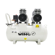 Máy Nén Khí Không Dầu Wing 1.5HP TW-OF550x2 50L