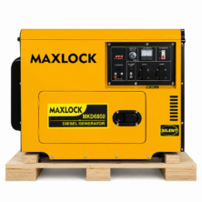 Máy Phát Điện Chạy Dầu 5Kw Maxlock MKD6800