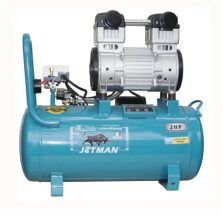 Máy Nén Khí Không Dầu Jetman 2Hp 50L JM-1600 Lên Hơi Nhanh