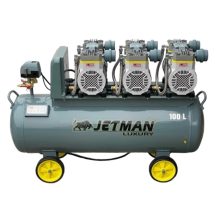 Máy Nén Khí Không Dầu Jetman 6Hp 100L NKF-1600x3T100 Lên Hơi Nhanh