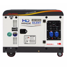 Máy Phát Điện Chạy Dầu 10Kw Hidachi HD12Kva