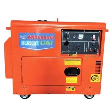 Máy Phát Điện 5Kw Midukama HL6500T Chạy Dầu