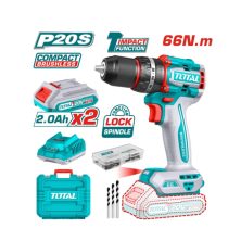 Máy Khoan Búa Dùng Pin Lithium Ion 20V Total TIDLI20668