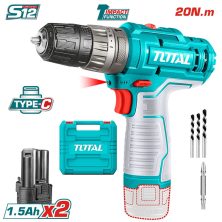Máy Khoan Pin Lithium-ion 12V Total TIDLI12202