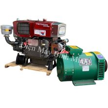 Combo Củ Phát 15Kw/220V Và Động Cơ Vikydfeng (D24 gió đề)