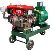 Máy Phát Điện Đầu Nổ Vikydfeng 15Kw/220V (D24 gió đề)