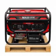 Máy Phát Điện Xăng 5Kw Maxlock MS6500E (có đề)