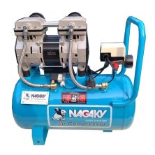 Máy Nén Khí Không Dầu 1500W 25L Nagaky NA 251500