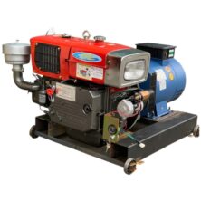 Máy Phát Điện Đầu Nổ 15Kw/380V Đông Phong D24 (gió đèn đề)