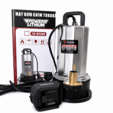 Máy Bơm Dùng Chân Pin 21V Thả Chìm Toboki TK-BC300