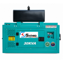 Máy Phát Điện 30Kva Gác Container Lạnh Shinko Japan