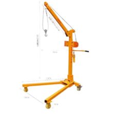 Khung Cẩu Chân V 1000kg Lắp Tời Thụt Thò