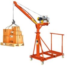 Khung Cẩu Xoay Thụt Thò 500kg Di Động