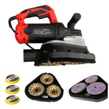 Máy Mài Sàn Bê Tông 2400w 3 Dĩa Cầm Tay