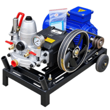 Máy Rửa Xe Dây Đai 3Kw/380v Shinko SK645A (ti sứ 30mm)