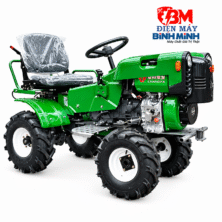 Máy Xới Đất Ngồi Lái Chạy Dầu 2 Cầu Zengteng 18HP